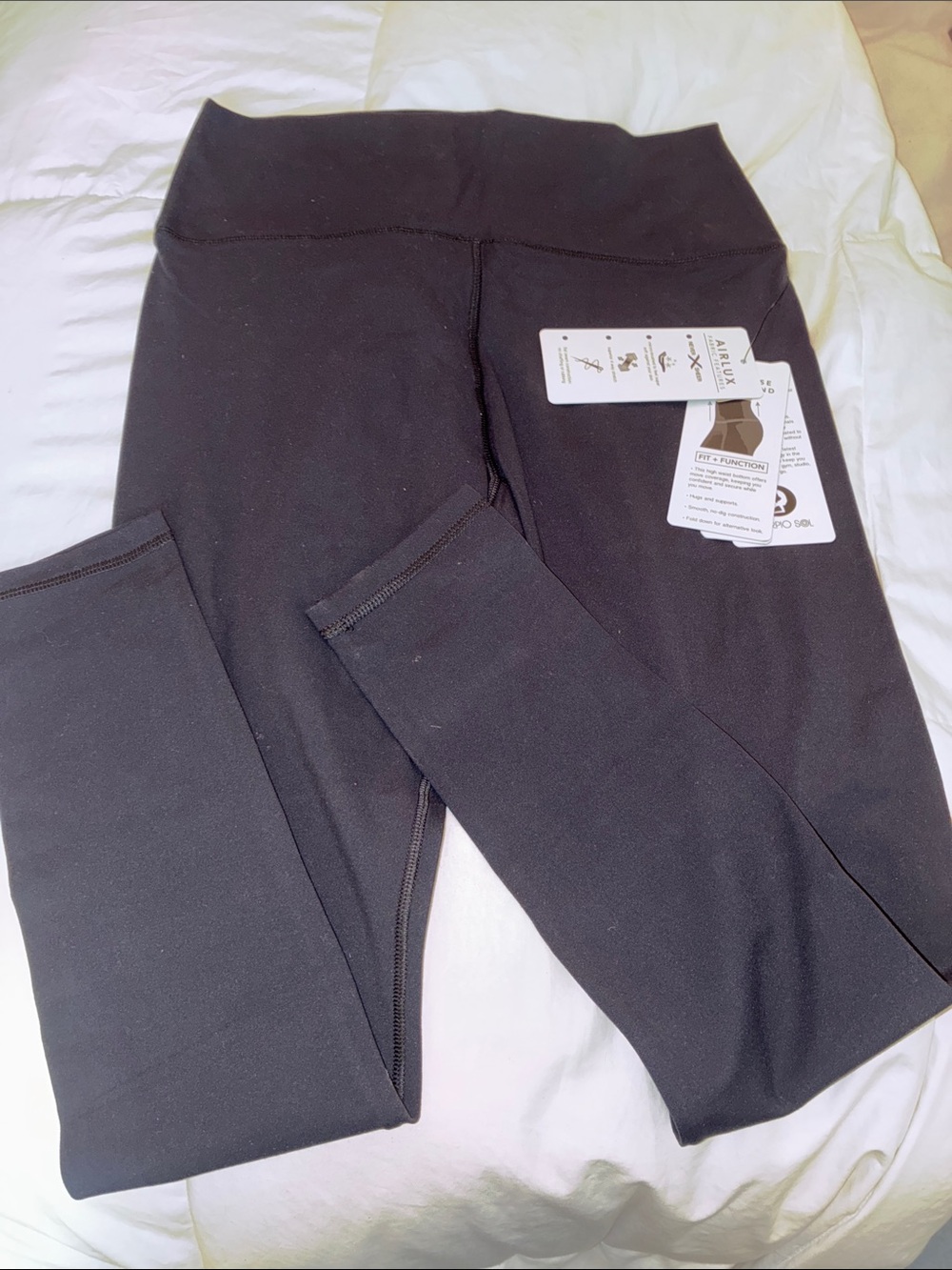 Scorpio Sol Black High-Waist Leggings